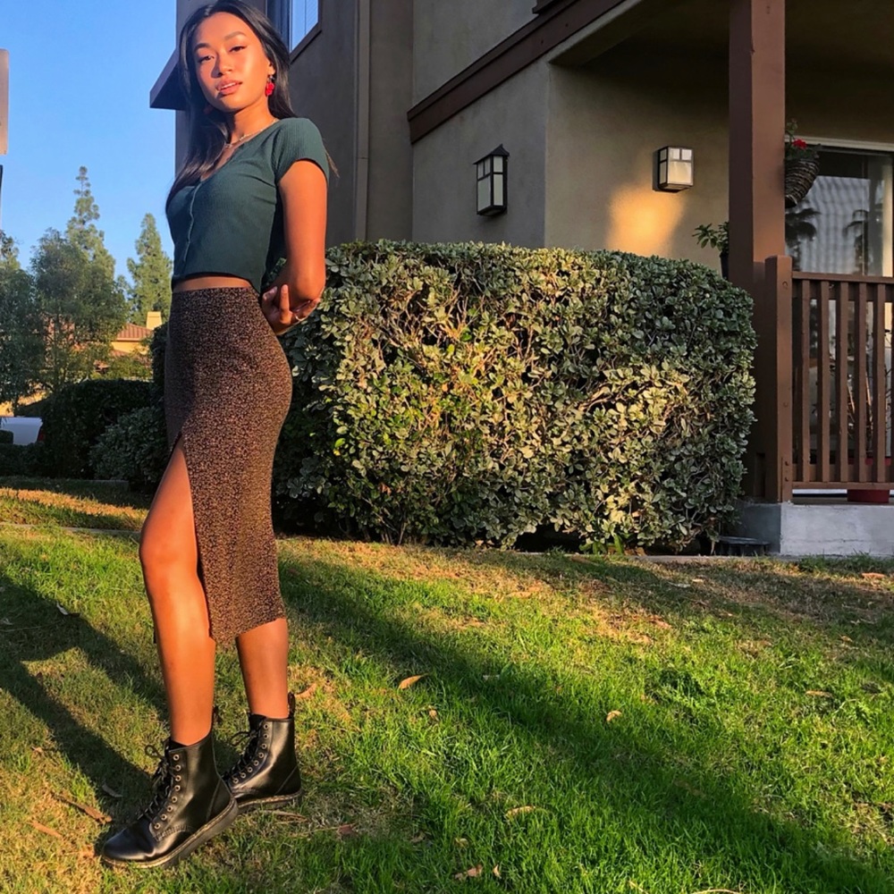 American Eagle Midi-Skirt High Waist